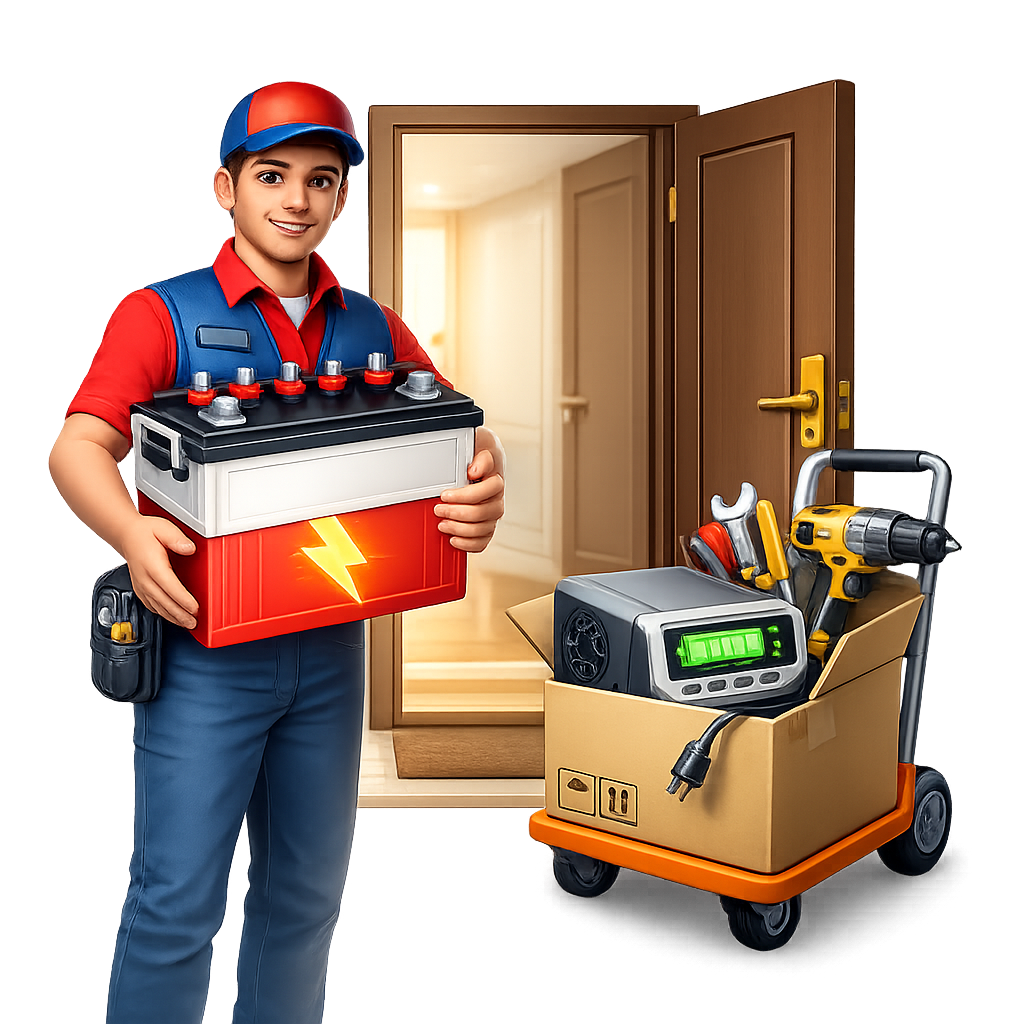 doorstep car battery installation nagapattinam